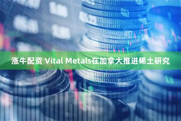 涨牛配资 Vital Metals在加拿大推进稀土研究